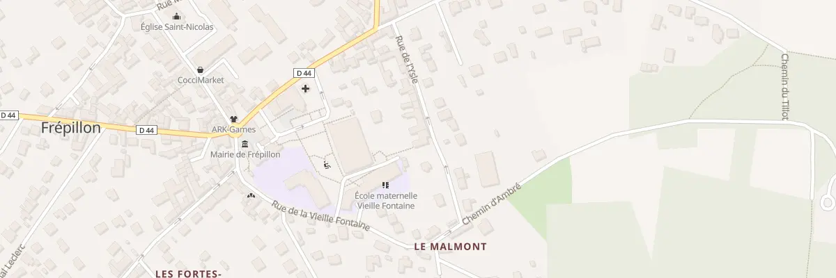 Plan du 12 Rue de l’Isle à Frépillon