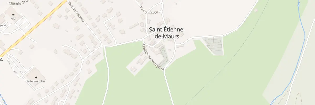 Plan du 6 Pl de l’Eglise à Saint-Étienne-de-Maurs