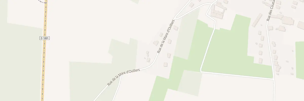 Plan du 368 Rue de la Mare d’Ovillers à Novillers