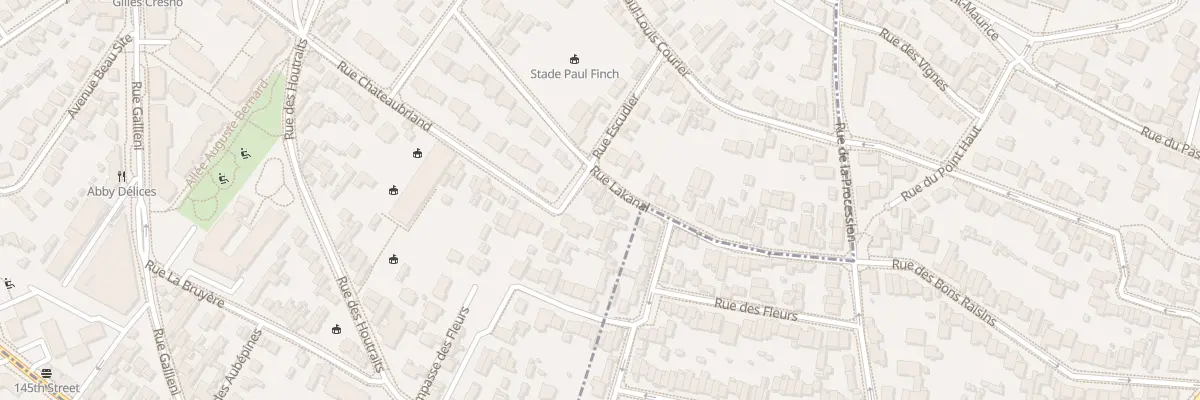Plan du 86 Rue Lakanal à Rueil-Malmaison