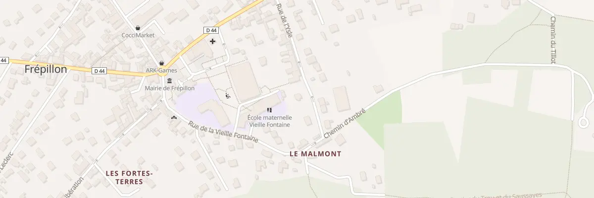 Plan du 14 Rue de l’Isle à Frépillon
