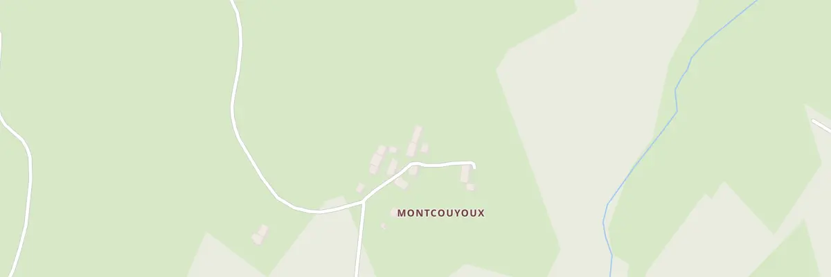 Plan du 8 Montcouyoux à Saint-Chabrais