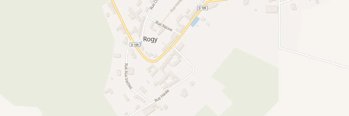 Plan du 5 Rue de la Ville à Rogy