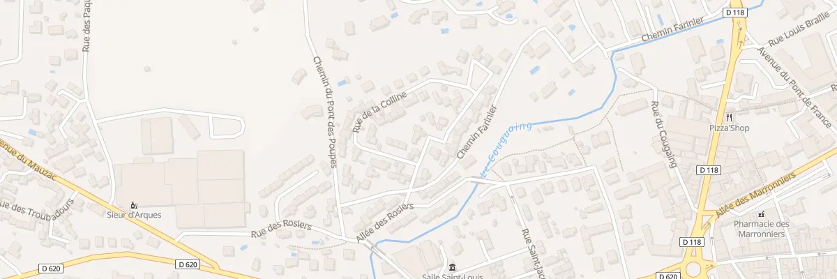 Plan du 7 Rue Beau Site à Limoux