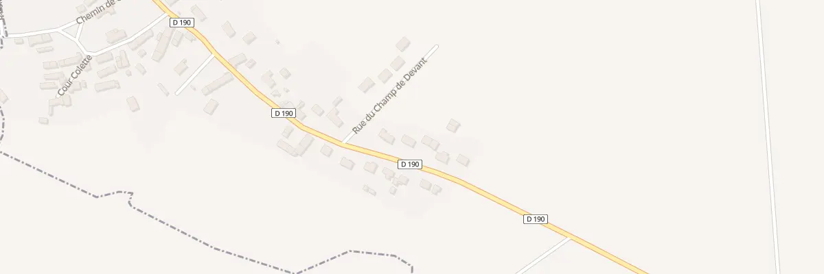 Plan du 43 Rte de Châtillon-village à Villeneuve-sur-Cher
