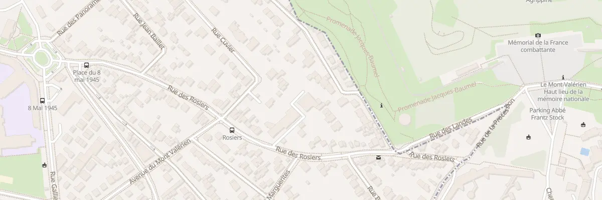 Plan du 91 Rue des Rosiers à Rueil-Malmaison