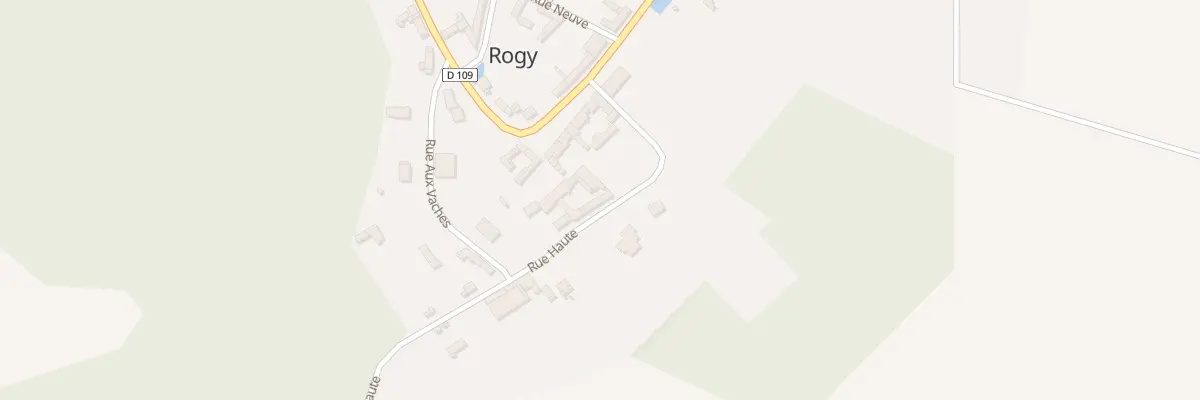 Plan du 4 Rue Haute à Rogy