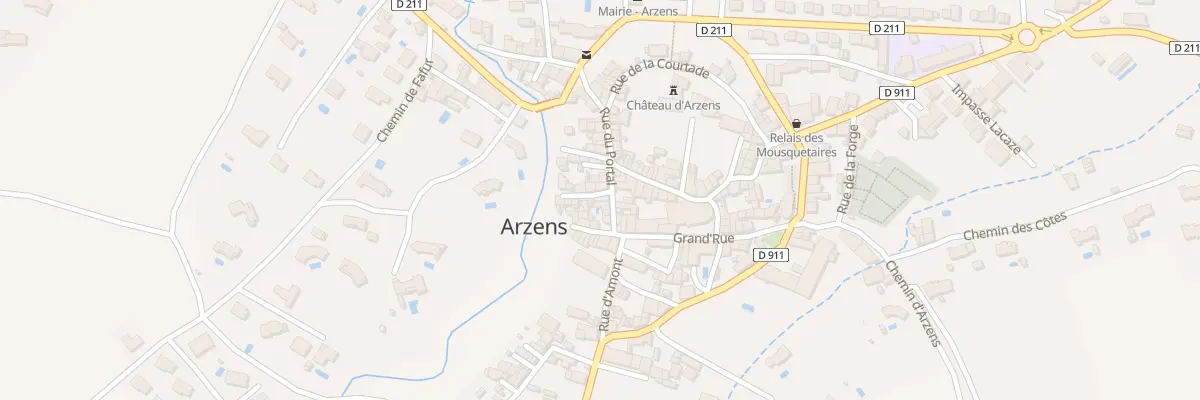 Plan du 182 Rue du Portal à Arzens