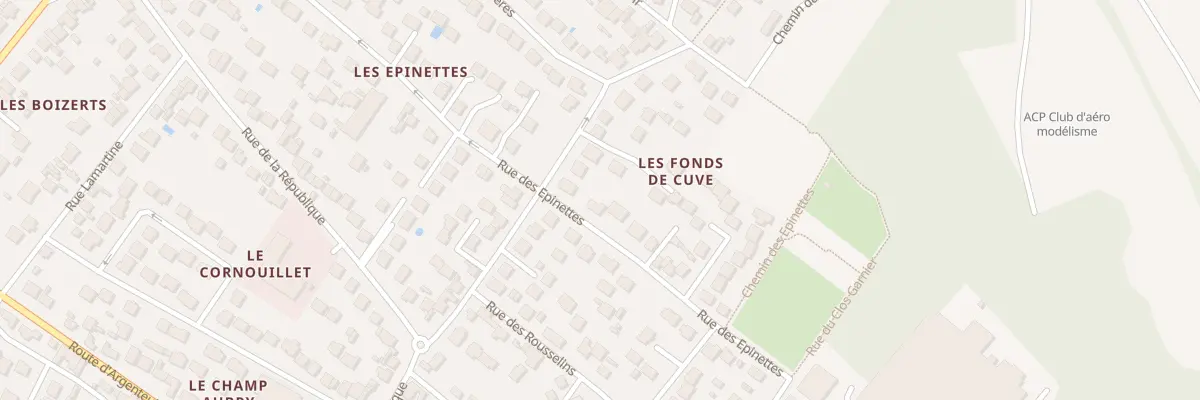 Plan du 53 Rue des Epinettes à Cormeilles-en-Parisis