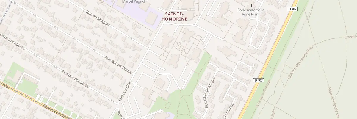 Plan du 24 Rue des Lilas à Taverny