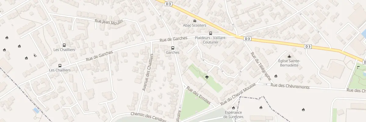 Plan du 47 Rue du Calvaire à Nanterre