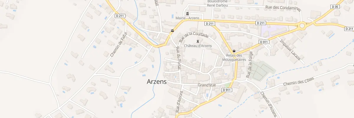 Plan du 194 Rue du Portal à Arzens