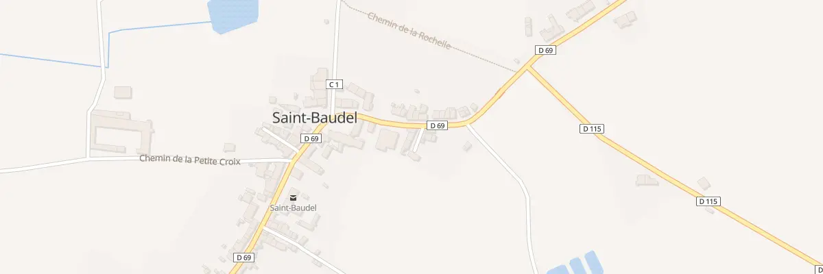 Plan du 11 Rue des Petites Maisons à Saint-Baudel
