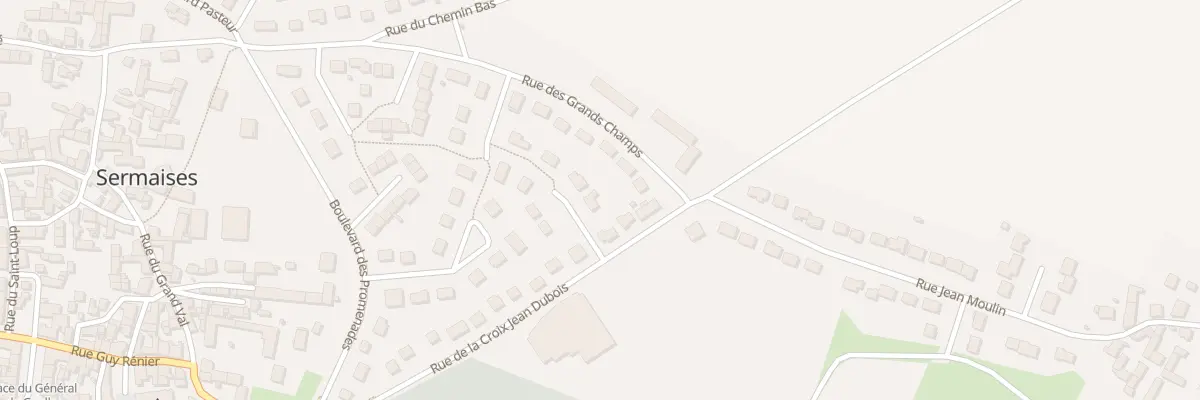 Plan du 6 All de Bel-Air à Sermaises