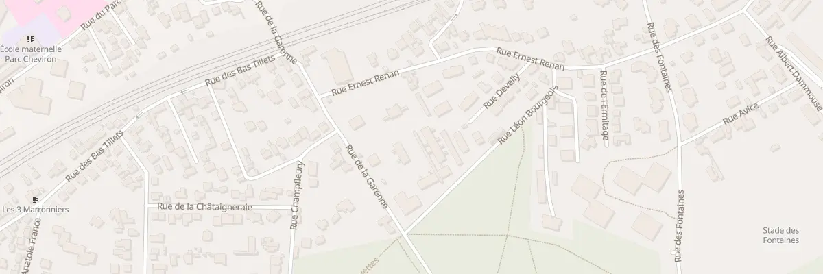 Plan du 69 Rue Ernest Renan à Sèvres