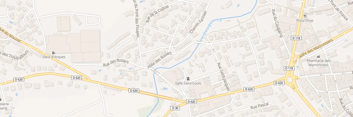 Plan du 20 Rue des Rosiers à Limoux