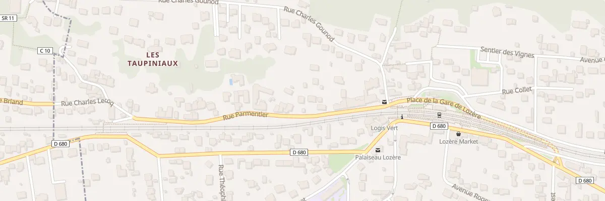 Plan du 14 Rue Parmentier à Palaiseau