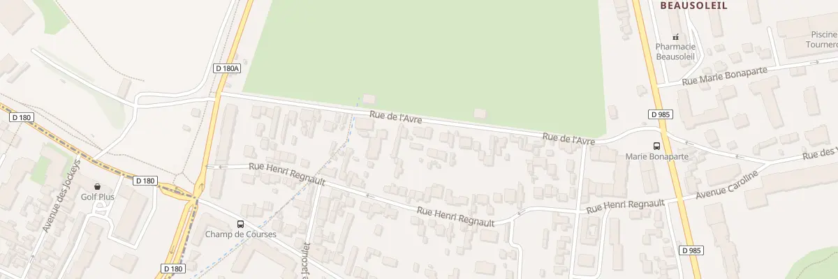 Plan du 51 Rue de l’Avre à Saint-Cloud