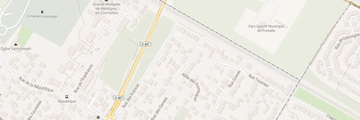 Plan du 17B Rue des Genets à Montigny-lès-Cormeilles