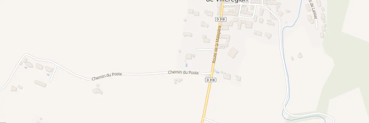 Plan de Col de Malviès à Saint-Martin-de-Villereglan
