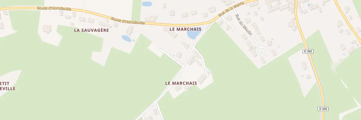 Plan du 10 Rte de Fay-aux-Loges à Ingrannes