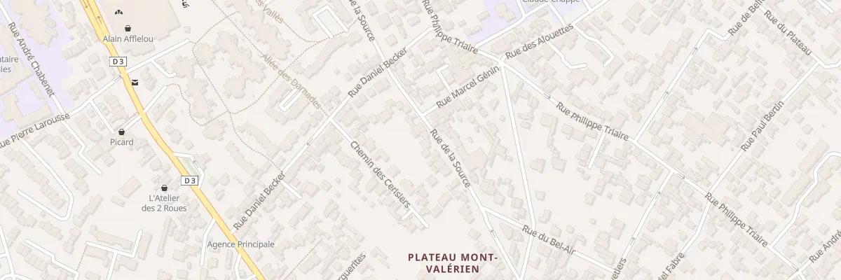 Plan du 146 Rue de la Source à Nanterre