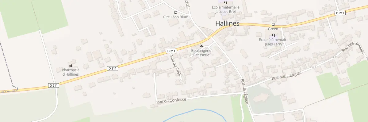 Plan du 90 Rue Bernard Chochoy à Hallines