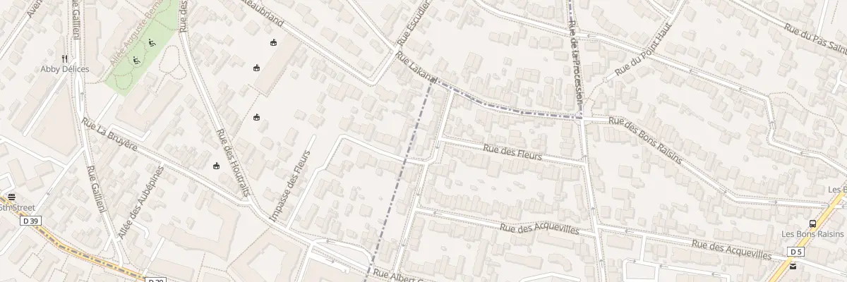 Plan du 36 Rue des Fleurs à Suresnes
