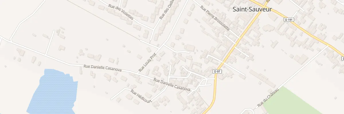 Plan du 327 Rue Claude Pecquet à Saint-Sauveur
