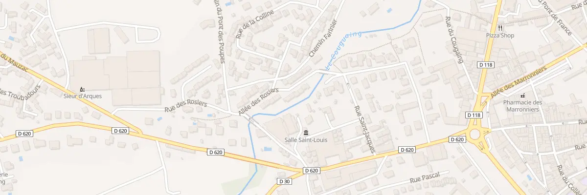 Plan du 22 Rue des Rosiers à Limoux