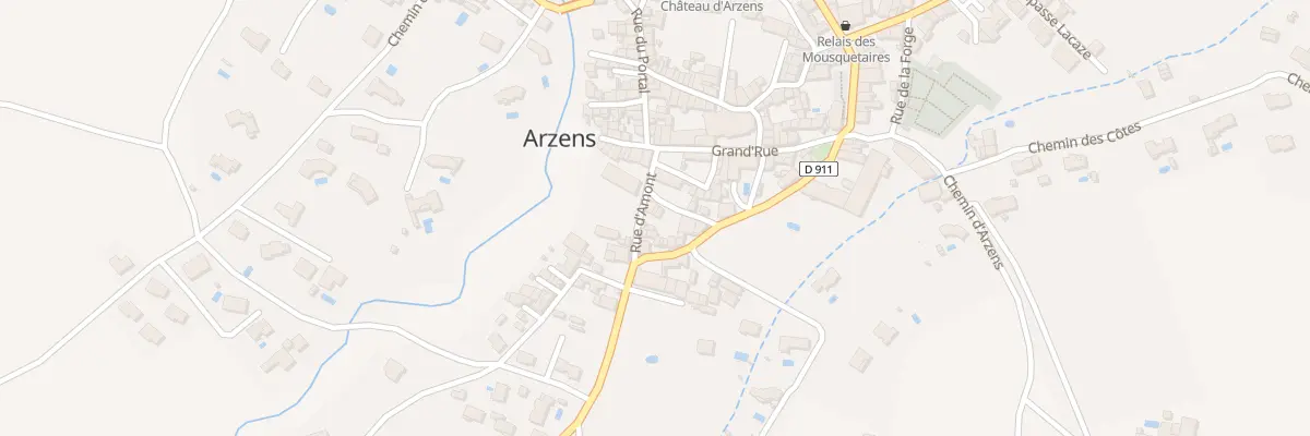 Plan du 132 Rue du Parc à Arzens