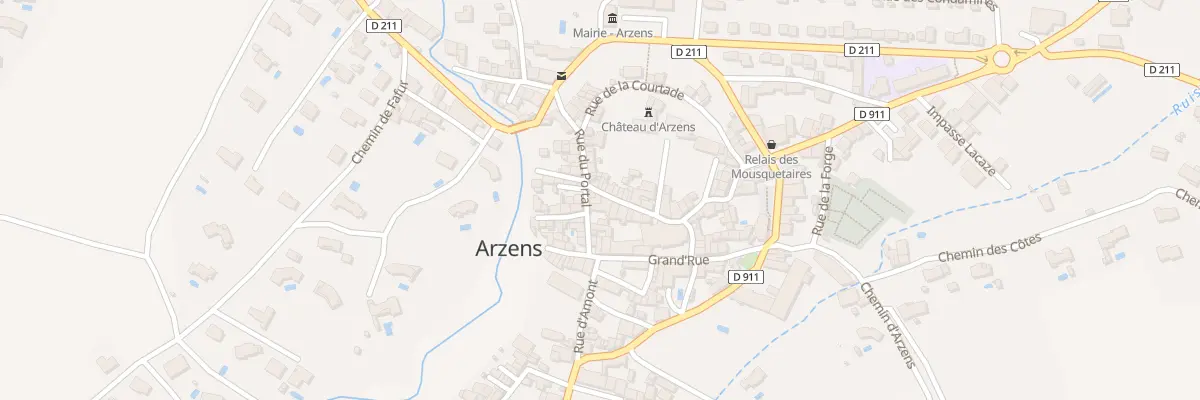 Plan du 177 Rue du Portal à Arzens