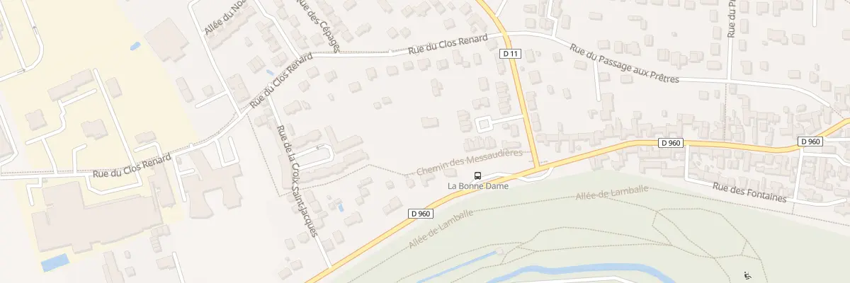 Plan du 10 Rte d’Orléans à Châteauneuf-sur-Loire