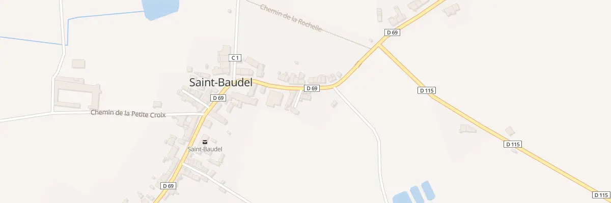 Plan du 5 Rue des Petites Maisons à Saint-Baudel