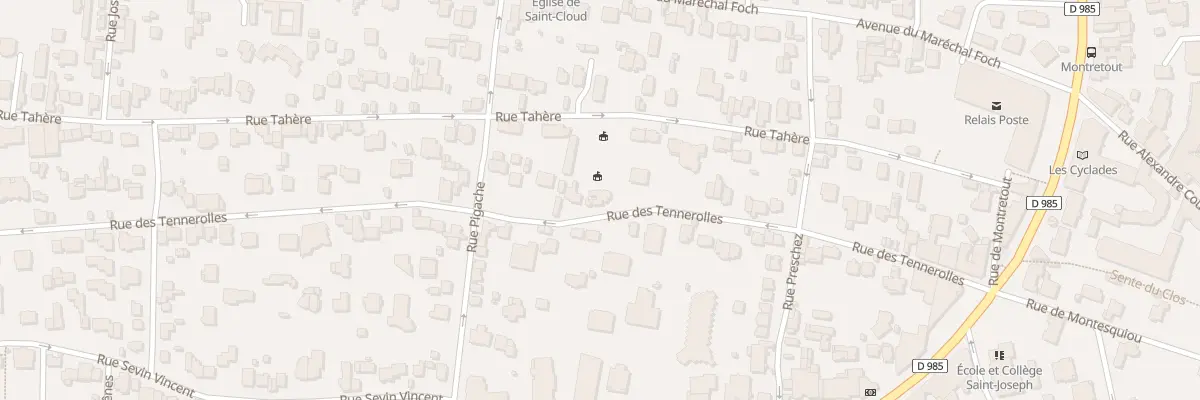 Plan du 48 Rue des Tennerolles à Saint-Cloud