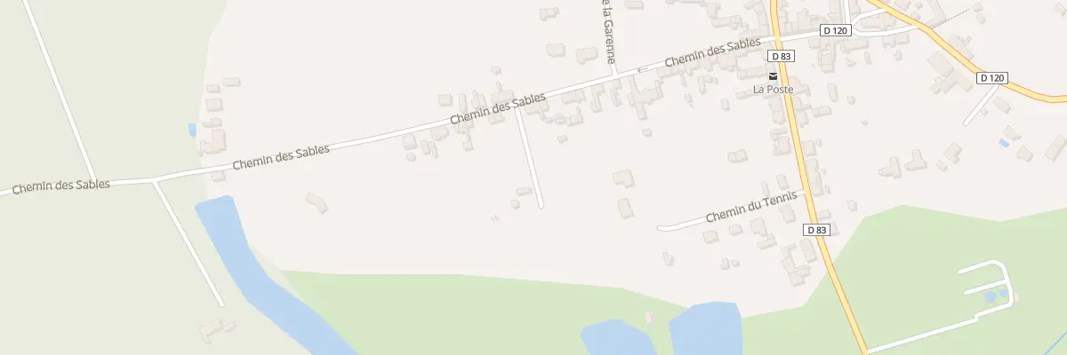 Plan du 27 Che des Sables à Vannes-sur-Cosson
