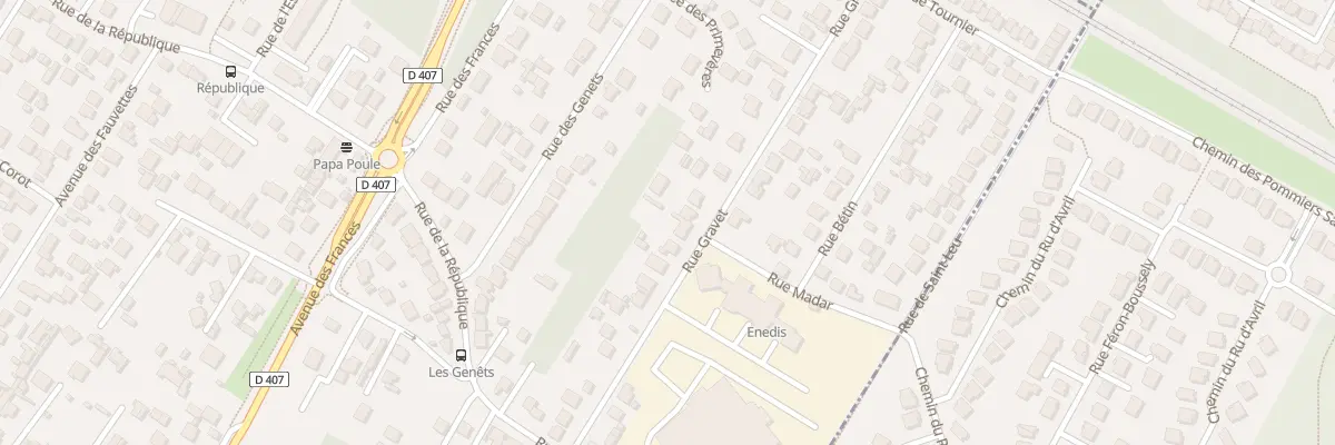Plan du 17 Rue Gravet à Montigny-lès-Cormeilles