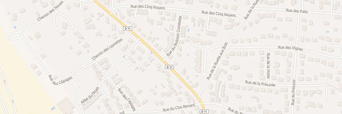 Plan du 30 Rue du Maréchal Leclerc à Châteauneuf-sur-Loire