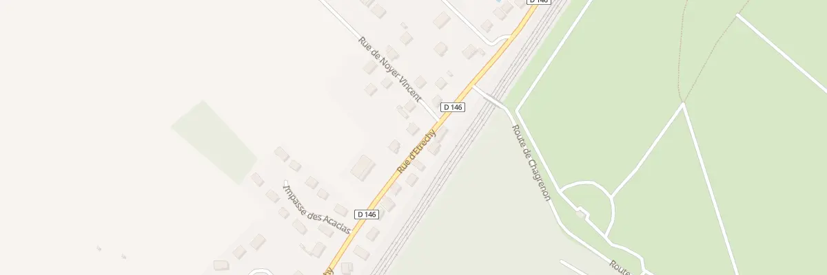 Plan du 50 Rte d’Etrechy à Chamarande