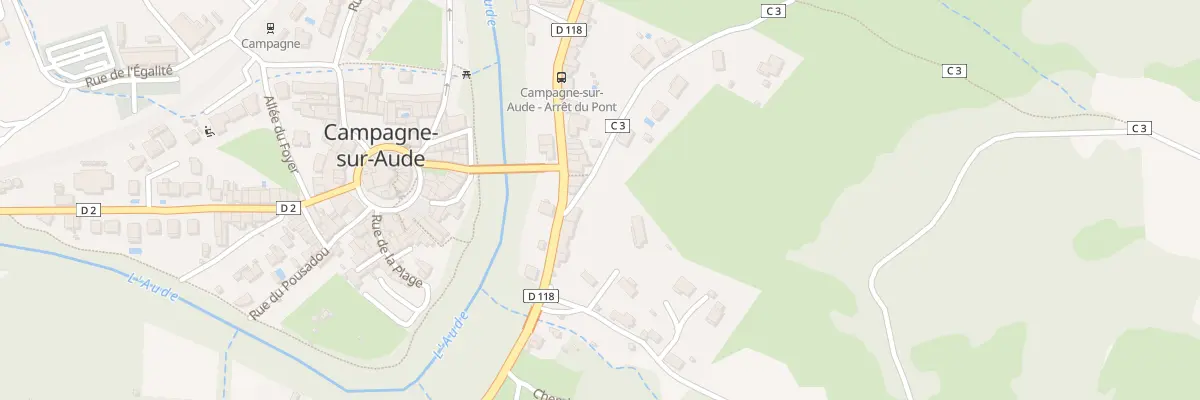 Plan du 4 Che de la Courtade à Campagne-sur-Aude