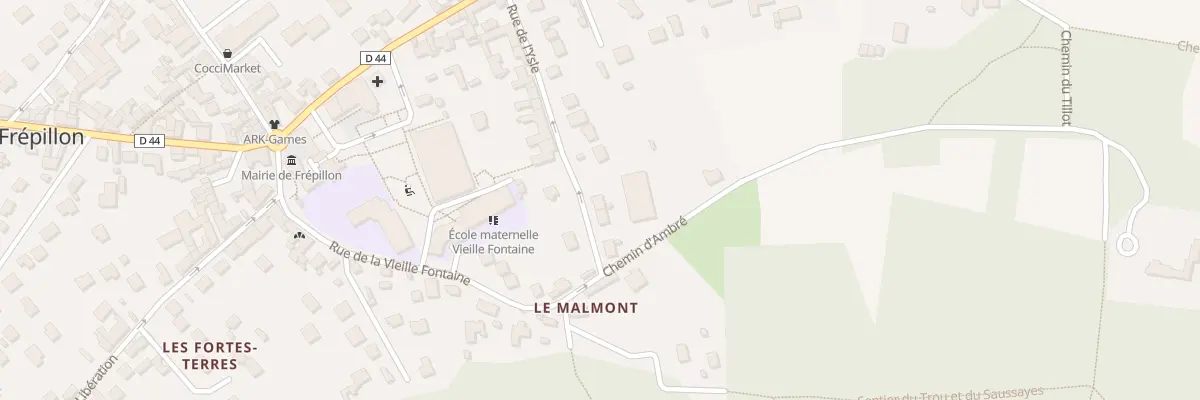 Plan du 23 Rue de l’Isle à Frépillon