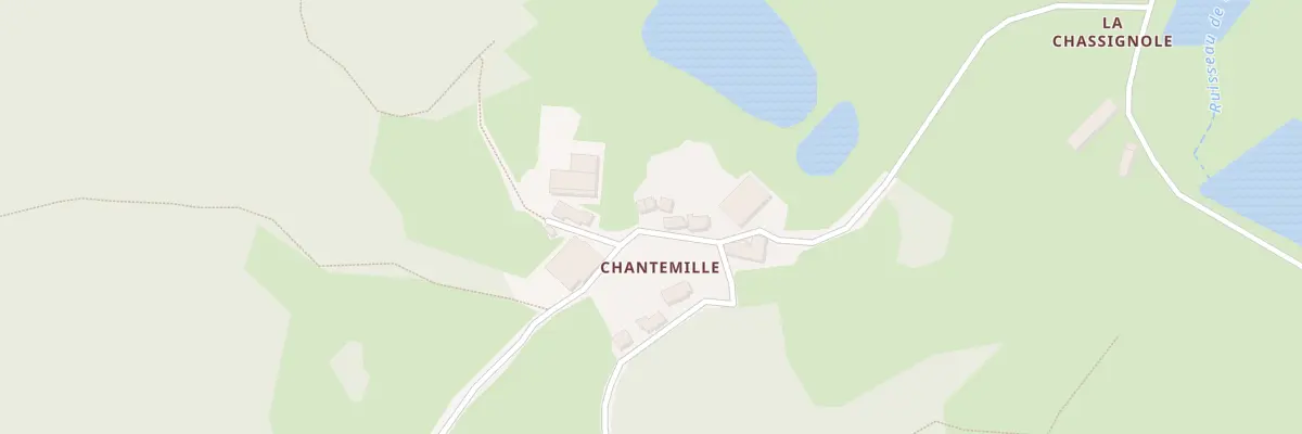 Plan du 5 Chantemille à Toulx-Sainte-Croix