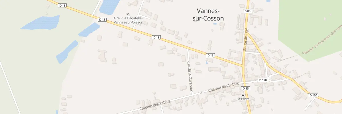 Plan du 15 Rte d’Orléans à Vannes-sur-Cosson