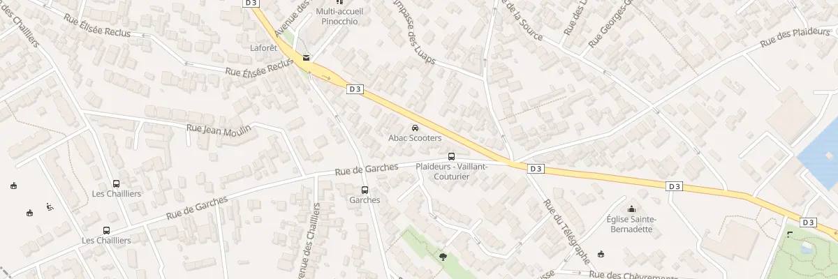 Plan du 234 Rue Paul Vaillant-Couturier à Nanterre