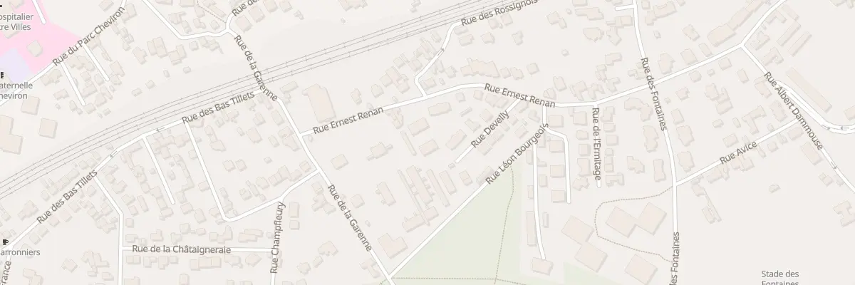 Plan du 67 Rue Ernest Renan à Sèvres