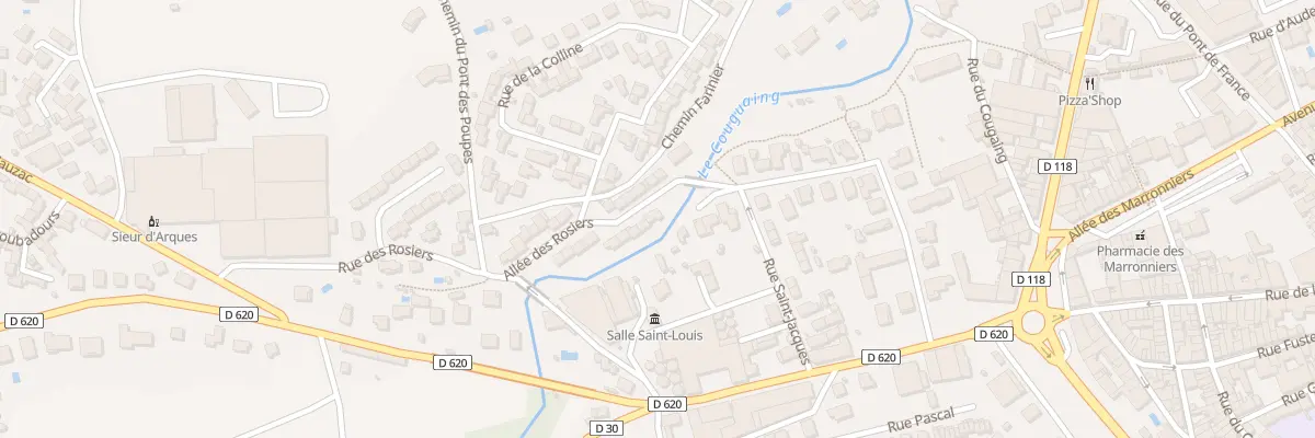 Plan du 28 Rue des Rosiers à Limoux
