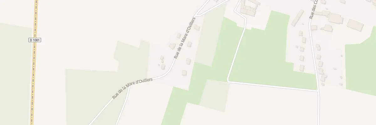 Plan du 339 Rue de la Mare d’Ovillers à Novillers