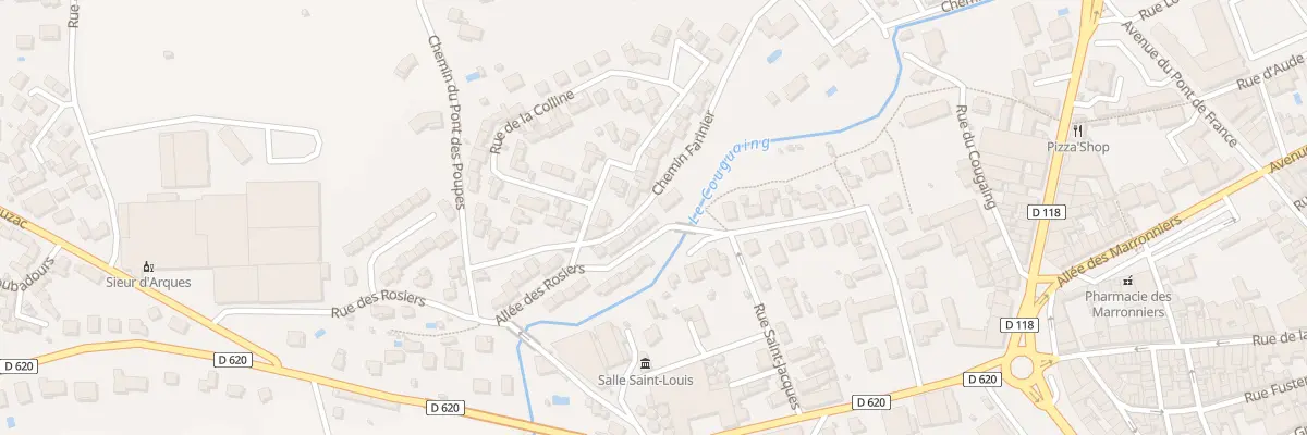 Plan du 35 Rue des Rosiers à Limoux