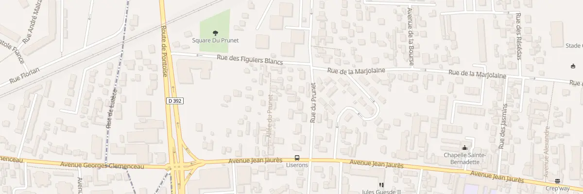 Plan du 332 Av Jean Jaures à Argenteuil