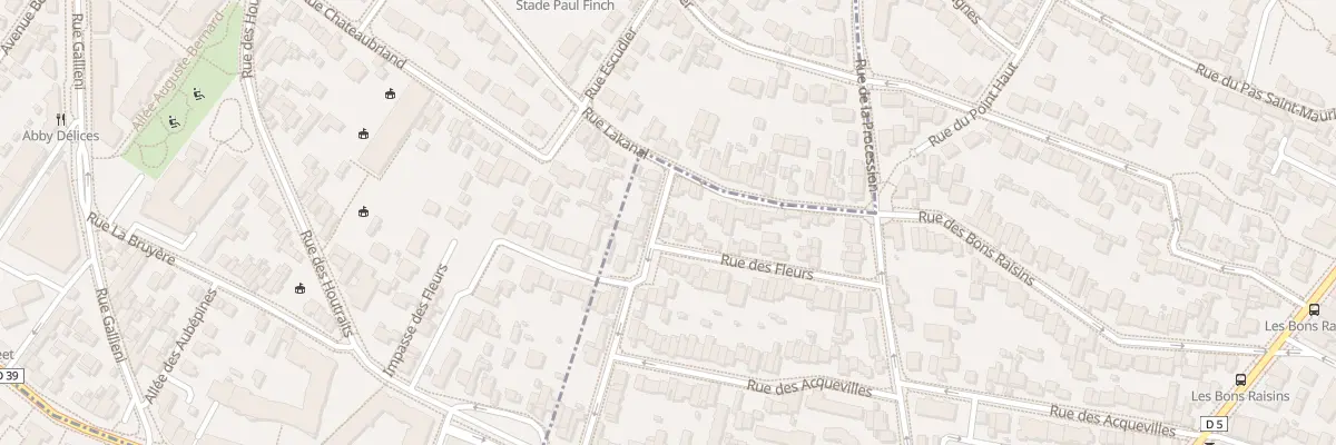 Plan du 34 Rue des Fleurs à Suresnes